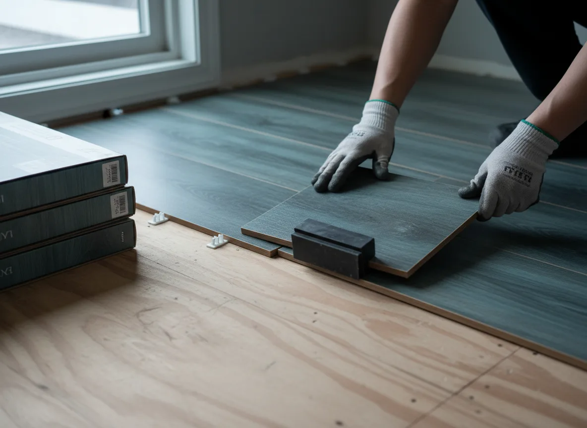 Luxury Vinyl Plank Installation company in Karlsruhe, ND